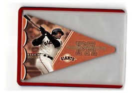 2001 (GIANTS) Fleer Genuine Pennant Aggression #PA8 Barry Bonds - £3.13 GBP