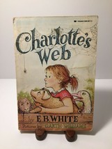 Charlotte&#39;s Web by E.B. White Pictures Garth Williams Scholastic Paperback 1952 - £4.90 GBP