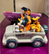 Walt Disney World Animal Kingdom Safari Mickey Donald Goofy Pluto Orname... - $37.90