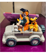 Walt Disney World Animal Kingdom Safari Mickey Donald Goofy Pluto Orname... - $700.69 MXN