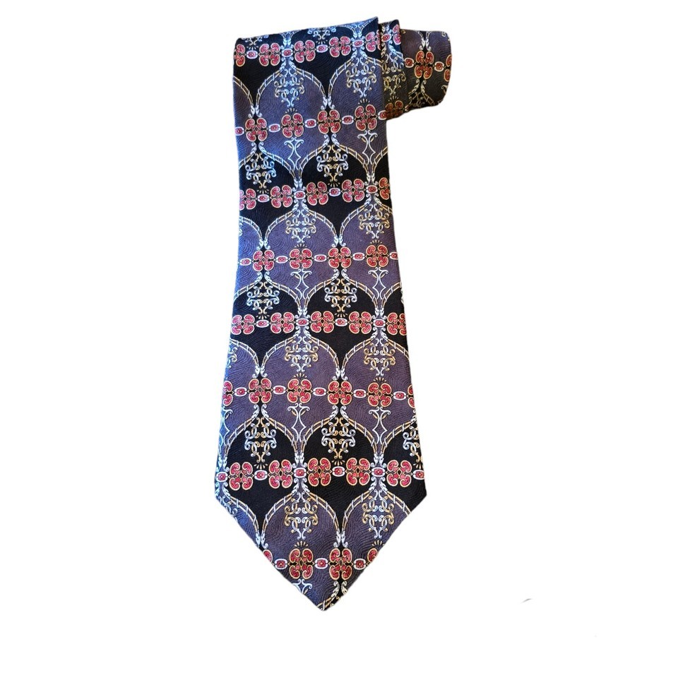 Evan Picone Men’s Tie 100% Silk Made in USA Classic Formal Neckwear Gift Item image 3
