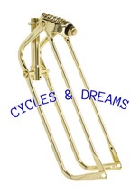 20&quot; LOWRIDER CLASSIC STEEL SPRING FORK ALL GOLD ,BIKES, LOWRIDER, FORKS - $63.31