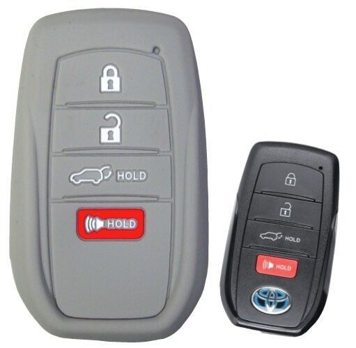 Keyless Entry Rubber Key Fob Remote Cover Fits Toyota 2023 2024 2025 Venza - $8.90
