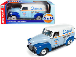 1948 Chevrolet Panel Delivery Truck Gulf Oil Limited Edition to 1002 Pcs Worldwi - £79.06 GBP