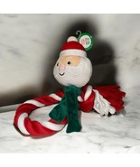 Merry &amp; Bright Jolly 34” Dog Toy Knotted Rope Red White SANTA Plush Tug ... - $24.04 CAD