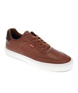 New Levi&#39;s Munro  Lowtop Sneakers Tan/Dark Brown Size 10.5 M - $620.60 MXN