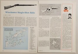 1966 Magazine Photo Article Winchester Lever-Action Single-Shot Rifles  - £10.62 GBP
