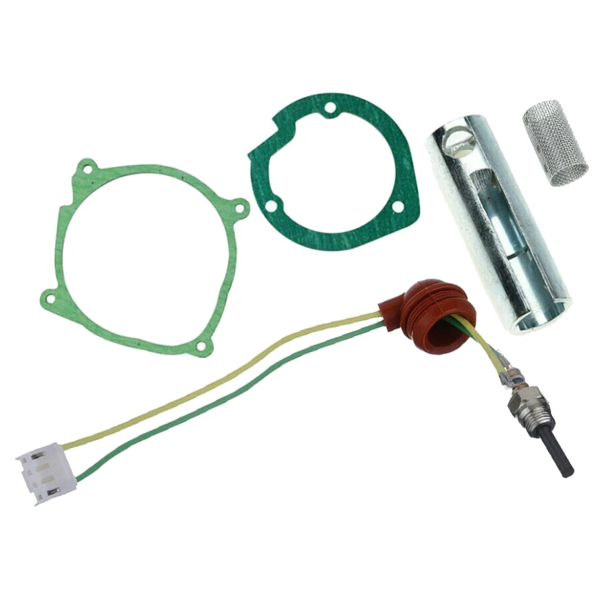 1Set 5Pcs Car Air-Crude Oil Gaskets Strainers+12V Ceramic Glow Plug for 2Kw - £19.19 GBP