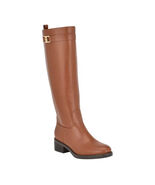 TOMMY HILFIGER Women&#39;s Iviann High Shaft Riding Boots - $105.63 CAD