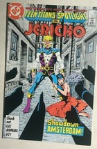 Teen Titans Spotlight #4 Jericho (1986) Dc Comics Fine+ - £10.25 GBP