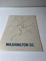 WASHINGTON D.C. Line Poster - $5.93