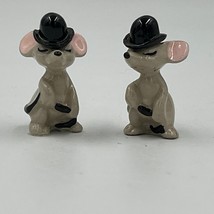 Hagen Renaker Round Bowling Hat Mice (2) - $34.99