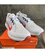 NIKE AIR WINFLO 9 MEN&#39;S RUNNING SNEAKER SHOES DD6203006 Grey/Crimson sz 12 - $151.80 CAD