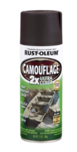Rust-Oleum Specialty Camouflage Ultra Cover 2X Spray Paint, 12 Oz., Eart... - $12.29