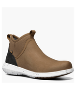 Bogs Juniper Freedom Chelsea Leather Sneaker, Size 9.5, Toffee/Brown, NWT - $1,843.49 MXN