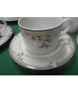 Beautiful PRINCESS HOUSE  Heritage BLOSSOM Set of 6 CUPS &amp; SAUCERS &amp; FRE... - £35.28 GBP