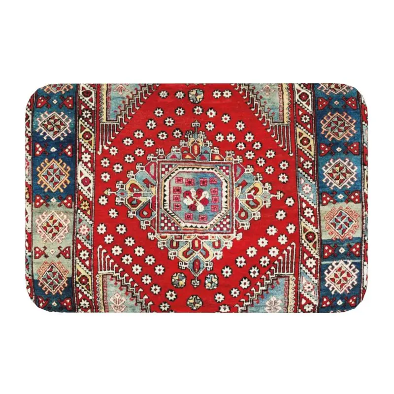 Bergama Northwest Anatolian Rug Doormat Non-Slip Mat Bedroom Door Floor ... - £12.62 GBP