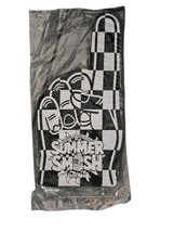 Lyrical Lemonade x Summer Smash Black White Checkered Foam Finger New - $24.50