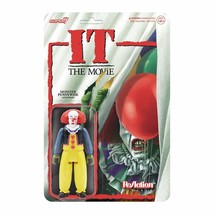 IT The Movie - PENNYWISE the Monster  3 3/4&quot; Reaction Figure by Super 7 - £17.79 GBP