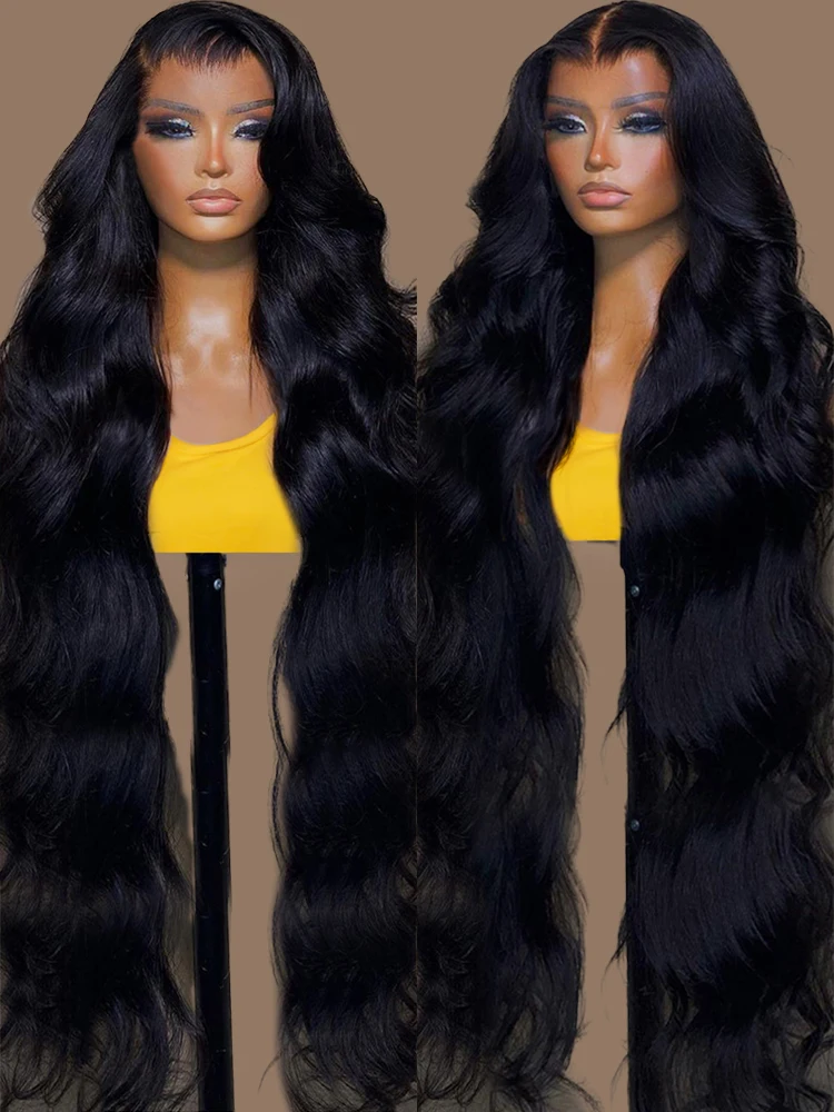 Body Wave 13x4 360 HD Lace Frontal Wigs Pre Cut 7X5 Glueless Wig Human Hair - £90.34 GBP+