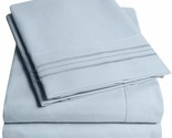 1500 Supreme Collection Twin Xl Sheet Sets Misty - 3 Piece Bed Sheets An... - £37.65 GBP