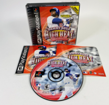 Sammy Sosa High Heat Baseball 2001 (PlayStation 1 PS1) CIB w/ Manual &amp; R... - £8.14 GBP
