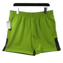 Xersion Men&#39;s Running Shorts Quick-Dri Lime Green Size Large - £15.73 GBP