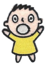 3X2&quot; Minna No Tabo boy IRON ON / SEW ON PATCH みんなのたあ坊, Min&#39;na No Tābō - $6.64