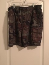  Faded Glory Men&#39;s Camouflage Swim Shorts Trunks One Piece Size Medium  - $29.10