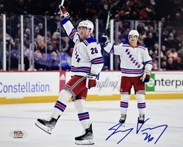 JIMMY VESEY Autographed SIGNED N.Y. RANGERS 8x10 PHOTO PSA/DNA CERTIFIED... - £39.30 GBP