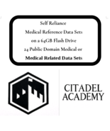 Self-Reliance Flash Drive - Medical Resources Data Sets USB Drive - 64GB - $49.95