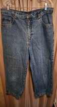 Vintage Bill Blass Capri Jeans Wash 36 x 22 Classic Style - $7.38