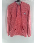 Ivory Ella Pullover Hoodie Sweatshirt Solid Heather Pink Purple Hood Ele... - $19.23 CAD