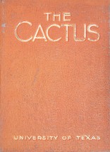 Vintage 1935 Yearbook: The Cactus - University of Texas, Austin, Texas  / LBM - £31.53 GBP