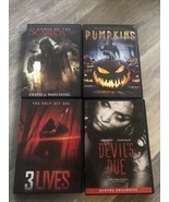 Horror Movie  lot DVD, Pumpkins, 3 Lives, Devil’S Due, Curse Of The Scar... - £9.27 GBP