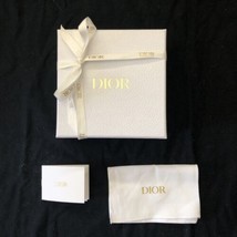 Dior box rectangle small with dust bag and ribbon empty white - £13.23 GBP