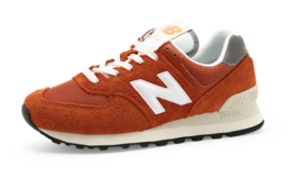 New Balance 574 Unisex Casual Shoes Running Sports Sneakers [D] Orange U... - $136.71+
