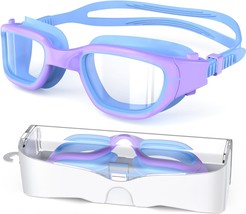 Kids Swim Goggles Swimming Goggles for Kids 4 16 Anti Fog UV Protection ... - £29.33 GBP