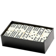 Double 9 Jumbo Ivory Dominoes With Spinner - $37.99