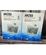 AMZBD Small Filter Cartridge 12 Pk - Use w/ Aqueon Minibow 1, 2.5, 5 Gal... - £11.34 GBP