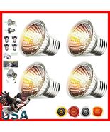 Versatile 4-Pack 50W UVA/UVB Bulbs for Terrariums, Cages &amp; More - Safe L... - $23.90 CAD