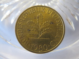 (FC-406) 1980-J Germany: 10 Pfennig - $1.00