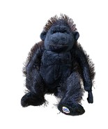 Ganz Webkinz HM040 Black Fuzzy Gorilla Plush Stuffed Animal Toy - £6.30 GBP