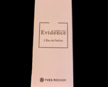 Yves Rocher Comme Une EVIDENCE L&#39;Eau De Parfum 1.6 fl.oz/ 50ml Spray New... - £30.53 GBP