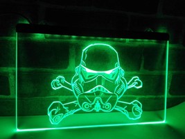 Stormtrooper Helmet Star Wars Illuminated Led Neon Sign Home Decor, Lights Décor - £20.59 GBP+