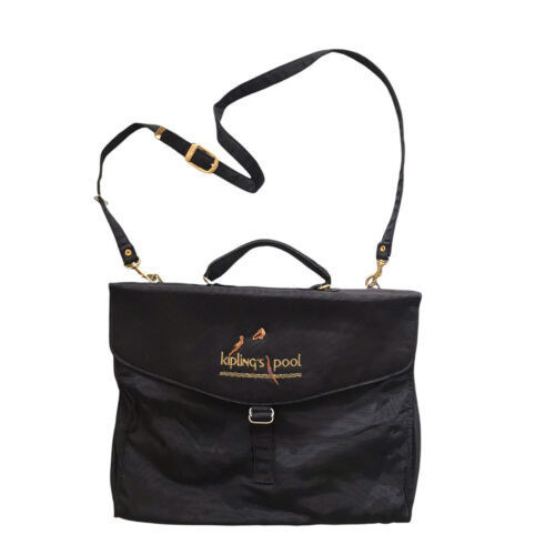 Kipling&#39;s Pool Kipling Travel Tote Swim Bag Crossbody Strap 15 x 12&quot; Bla... - $26.18