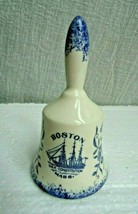 g19 Vintage Souvenir Boston Massachusetts USF Constitution Ship Ceramic ... - $8.96