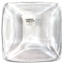 Crate and Barrel Piazza Artisanal 5in Glass Appetizer Plate Italy Ashtra... - £21.48 GBP