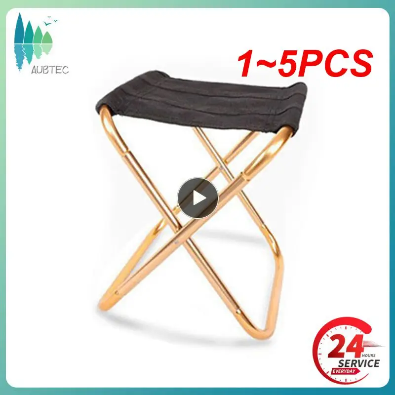 1~5PCS Outdoor Chairs Portable Folding Fishing Chair Picnic Camping Stool Yunye - £14.03 GBP+