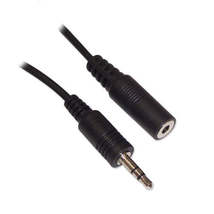 10 ft. BlueDiamond 3.5mm Headphone Cable Extension M/F - Black - $6.00